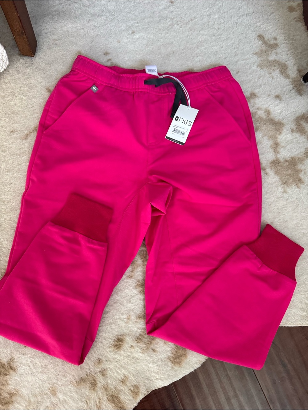 FIGS Women's Hot Pink Jogger Scrub Pants